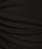 Color:Black - Image 3 - Sleeveless Asymmetrical Neck Draped Bodice Jumpsuit