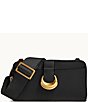 Color:Black/Gold - Image 1 - Valley Stream Wallet Crossbody Bag