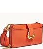 Color:Tangerine - Image 4 - Valley Stream Wallet Crossbody Bag