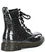 Color:Black Glitter - Image 2 - Girls' 1460 Glitter Boots (Youth)
