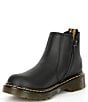 Color:Black - Image 4 - Kids' 2976 Leather Chelsea Boots (Youth)