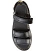 Color:Black - Image 5 - Girls' Klaire Leather Sandals (Toddler)