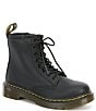 Color:Black - Image 1 - Kids' 1460 Leather Boots (Youth)