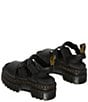 Color:Black - Image 4 - Women's Ricki Nappa Lux 3-Strap Platform Sandals