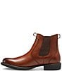 Color:Tan - Image 3 - Men's Daily Double Leather Chelsea Boots