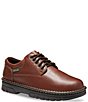 Color:Brown - Image 1 - Men's Plainview Leather Oxfords
