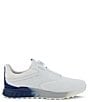 Color:White/Blue Depths/Bright White - Image 2 - Men's S-Three BOA Waterproof Leather Golf Shoes