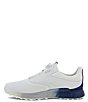 Color:White/Blue Depths/Bright White - Image 4 - Men's S-Three BOA Waterproof Leather Golf Shoes