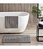 Color:Chrome Grey - Image 3 - Logan Tufted Cotton 2-Piece Bath Rug Set