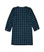 Color:Navy - Image 2 - Little Girl 2T-6 Long Sleeve Plaid Pajama Gown