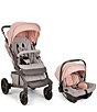 Color:Edgehill Pink - Image 1 - Edgehill Collection X Nuna TAVO™ Stroller and PIPA™ Urbn Infant Car Seat Travel System