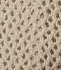 Color:Bone - Image 4 - Peruvian Boucle Organic Cotton Long Sleeve Open-Front Short Cardigan