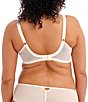 Color:Vanilla - Image 2 - Priya Full-Busted Underwire Unlined Embroidery Plunge Bra