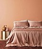 Color:Almond - Image 1 - Ettitude Signature Sateen CleanBamboo® Duvet Cover