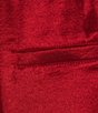 Color:Red - Image 3 - Satin Wide Leg Coordinating Trouser Pants