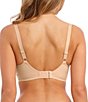 Color:Nude - Image 2 - Rebecca Molded Spacer Embroidered Full Busted Underwire T-Shirt Bra