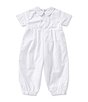 Color:White - Image 1 - 12-24 Months Baby Boys Christening Coveralls