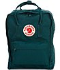 Color:Arctic Green - Image 1 - Patch Logo Kanken Water-Resistant Cotton Zipper Convertible Backpack