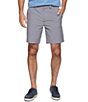 Color:Grey - Image 1 - Any-Wear MadeFlex Slub Textured Hybrid Performance 8#double; Inseam Shorts