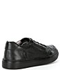 Color:BLACK - Image 2 - Boys' Cameron Leather Zip Oxford Sneakers (Toddler)