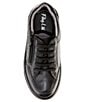 Color:BLACK - Image 5 - Boys' Cameron Leather Zip Oxford Sneakers (Toddler)