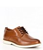 Color:Tan - Image 1 - Boys' Joshua Leather Oxford Dress Shoes (Youth)