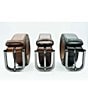 Color:Tan - Image 4 - Men's Monroe Leather Belt