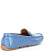 Color:True Blue - Image 2 - Women's Morgan Leather Penny Loafer Moccasins