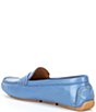 Color:True Blue - Image 3 - Women's Morgan Leather Penny Loafer Moccasins