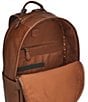 Color:Medium Brown - Image 3 - Buckner Leather Backpack