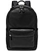 Color:Black - Image 1 - Buckner Leather Backpack