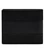 Color:Black - Image 2 - Everett Two Windows Bifold Leather Wallet