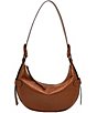 Color:Brown - Image 1 - Harwell Leather Hobo Bag