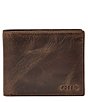Color:Brown - Image 1 - Ingram Leather RFID-Blocking Wallet