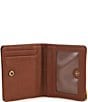 Color:Brown - Image 3 - Logan RFID Small Bifold Wallet