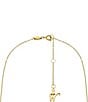 Color:Gold - Image 3 - Willy Wonka x Fossil Women's Special Edition Crystal Fruit Collar Necklace
