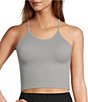 Color:Grey Combo - Image 1 - FP Movement Happiness Runs Cropped Scoop Halter Neck Tank