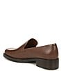 Color:Oxford Brown - Image 4 - Bocca Block Heel Loafers
