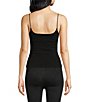 Color:Black - Image 2 - Anywhere Anytime Square Neck Low Scoop Back Cami Top