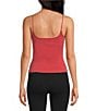 Color:Brandided - Image 2 - Anywhere Anytime Square Neck Low Scoop Back Cami Top