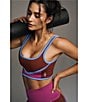 Color:Raspberry Punch Combo - Image 5 - FP Movement Blow Your Mind Color Block Bra Top