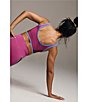 Color:Raspberry Punch Combo - Image 6 - FP Movement Blow Your Mind Color Block Bra Top