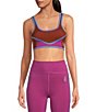 Color:Raspberry Punch Combo - Image 1 - FP Movement Blow Your Mind Color Block Bra Top