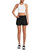 Color:Black - Image 3 - FP Movement The Way Home High Rise Pull-On Shorts