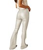 Color:Disco Ball Silver - Image 5 - Jayde Metallic Super High Rise Flared Leg Jeans