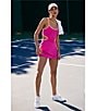 Color:Dragon Fruit Combo - Image 5 - Movement One More Serve Sleeveless Strappy Back Onesie