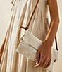 Color:Ivory - Image 5 - Plus One Embellished Beading Crossbody Bag
