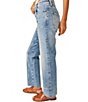 Color:Mantra - Image 4 - Risk Taker High Rise Straight Leg Jeans