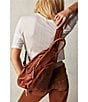 Color:Distressed Brown - Image 6 - Soho Convertible Sling Bag