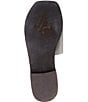 Color:Black - Image 6 - Verona Leather Flat Slide Sandals